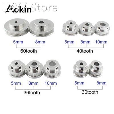 Gt2 Timing Pulleys 30 36 40 60 Tooth 2gt Wheel Parts Bore 5m