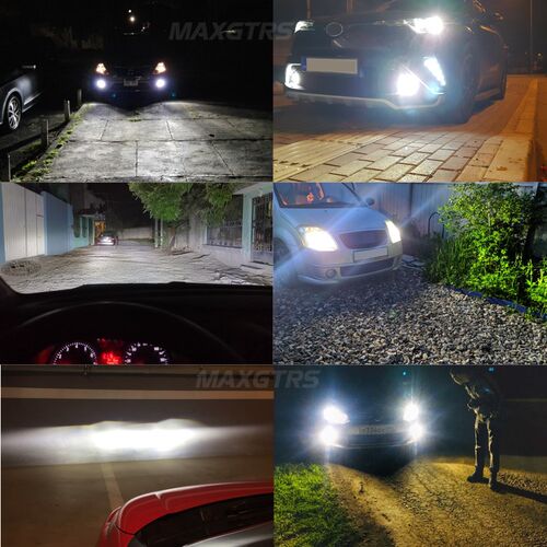 2x H4 H7 Led Canbus H8 H11 HB3 9005 HB4 9006 Led Headlights