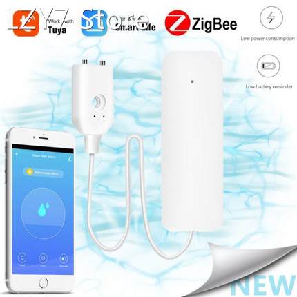 Tuya Zigbee Water Leakage Alarm Smart Alarm WIFI Water Leak