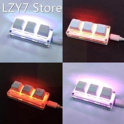 USB 3Keys Mechanical Keyboard For Photoshop Drawing Key