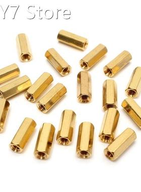 20Pcs/Set BrassM3x12mm M3x12 PCB Boards Hex Screw Net Nut St