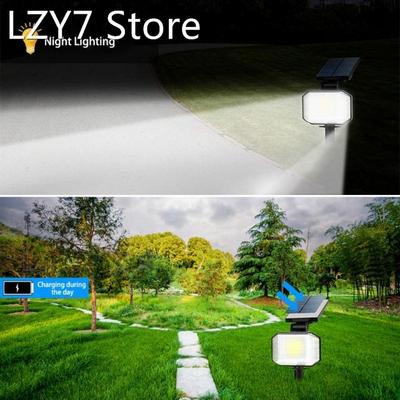 LED Landscape Spotlights Waterproof Outdoor Solar Powered S
