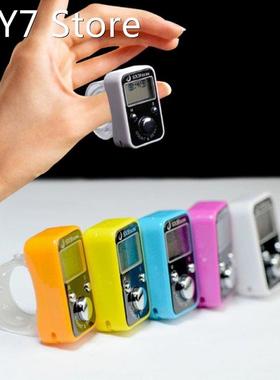 Digital Golf Sport Finger Hand Held Ring Tally Counter w/ Cl