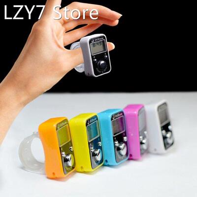 Digital Golf Sport Finger Hand Held Ring Tally Counter w/ Cl