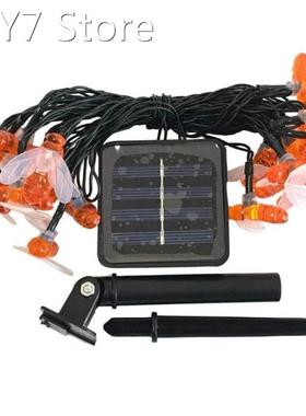 1 Pack Solar Bee Style Fairy String Lights 30 LED Cute Hone