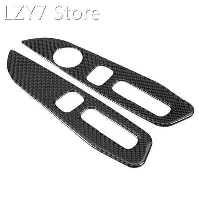 car styling mirror cover Adjustment Button Panel Trim Soft C