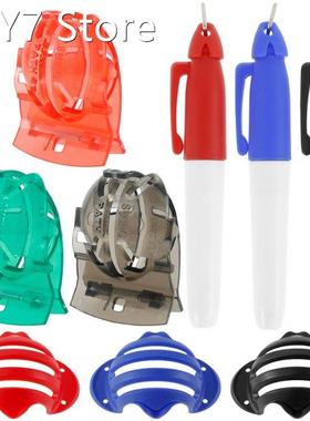 1 Set Golf Ball Marker Tool 3Pcs Golf Marker + 3Pcs Golf Lin