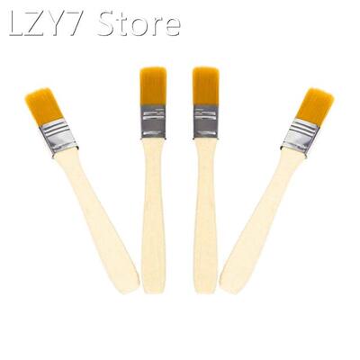 100-Piece Paint Brush Set With Wooden Handle, Brush For Clea