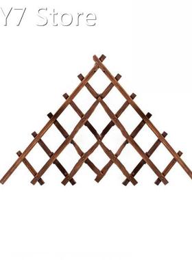 Garden Wooden Trellis Anti-corrosion Triangle Expandable Pla