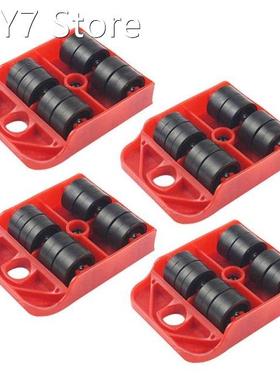 4pcsMoves Furniture Tool Transport Shifter Moving Wheel Slid