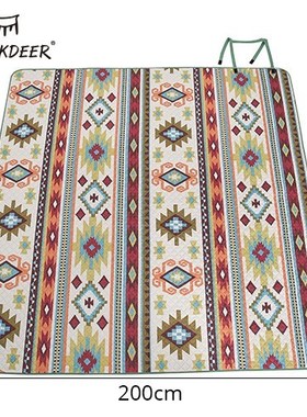 BLACKDEER Camping Mat  Family Nation Style Printed Thicken W