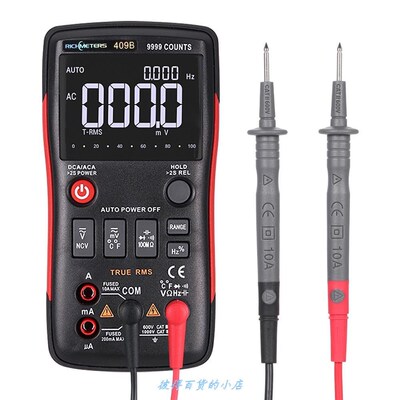 RICHMETERS RM409B 9999 Counts True-RMS Digital Multimeter Gr