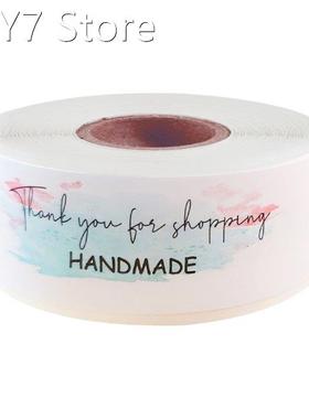 50-120Pcs Thank you for your order stickers 1x3 inch labels