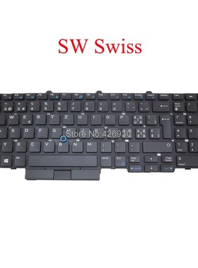 SW Keyboard For DELL For Latitude E5550 5550 E5570 5580 7510