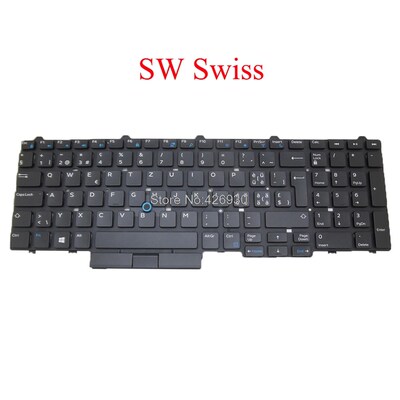 SW Keyboard For DELL For Latitude E5550 5550 E5570 5580 7510