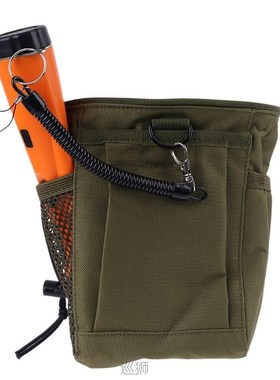 Metal Detector Pouch Bag Digger Supply Waist Detecting Luck