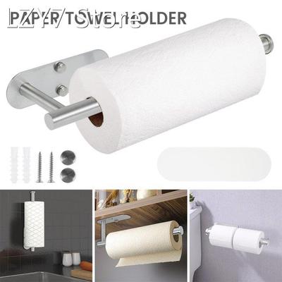 Stainless Steel Toilet Roll Paper Holder Wall Mounted Bathro