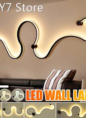 Snakelike Shape Wall Lamp Led Wall Lights Lighting for Livin
