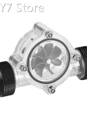 8 Impellers Turbine Digital Electronic Flow Meter Indicator