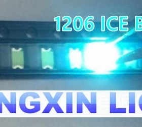 50PCS 3216 1206 Ice Blue 0.01W Super ltra Bright D LED Indic