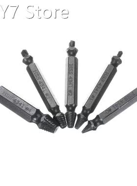 6Pcs Damaged Screw Extractor Set Easily Remove Stripped or D