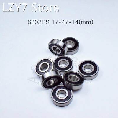 1pcs 6303RS 17*47*14(mm) free shipping chrome steel rubber