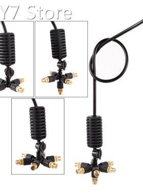 4/5/6/7 Way Hanging Sprinklers Kit 4/7mm Hose With Atomizati