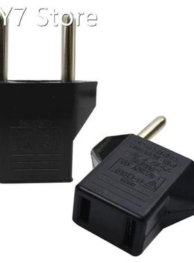 1PC US To EU Plug Power Plug Adapter Portable Travel Convert