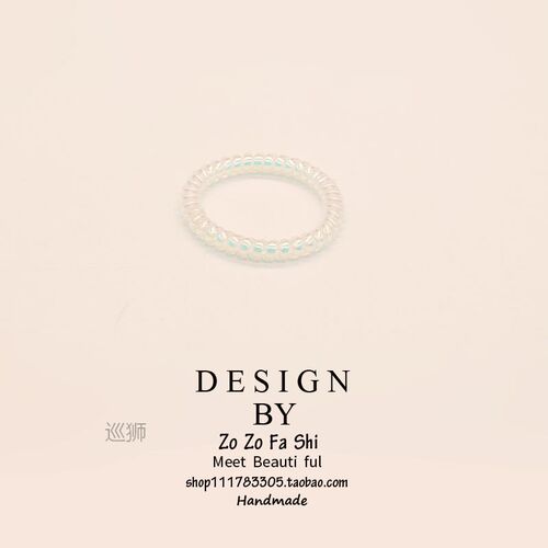 Hair tied rubber band small size thin telephone line hairpin