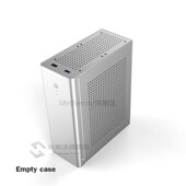 ITX Computer Mini Tower Cabinet Safe Case HTPC Des
