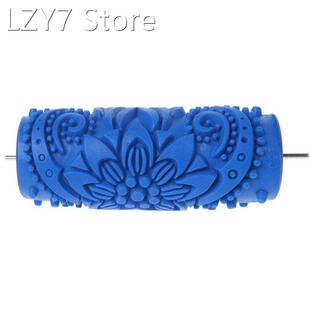5 Inch Embossed Paint Roller Sleeve Wall Texture Stencil Bru