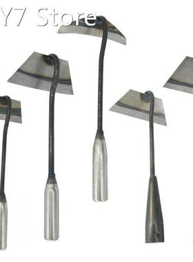 New All-Steel Hardened Hollow Hoe Durable Garden Weeder Ligh