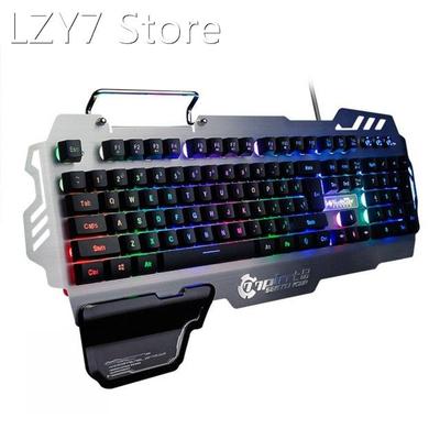 Gaming USB Wired Keyboard RGB Multicolor Backlight Mechanica