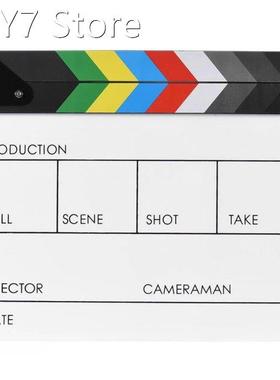 Hot Sale Film Clapper Board Multi-function Colorful Director