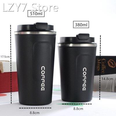 2020 New 380/510ml Thermos Flask Coffee Mug Thickened Big Ca