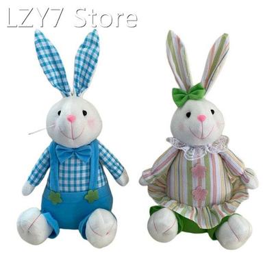 Easter Decorations Bunny Stuffed Animal Rabbit Plush Toys Si