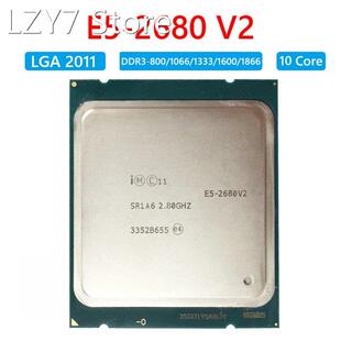 For Intel Xeon E5-2680 V2 LGA 2011 pin CPU Compatible with X
