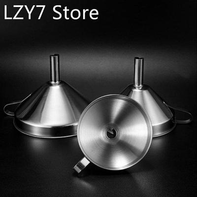 201/304 Stainless Steel Funnel Detachable Strainer Funnels B