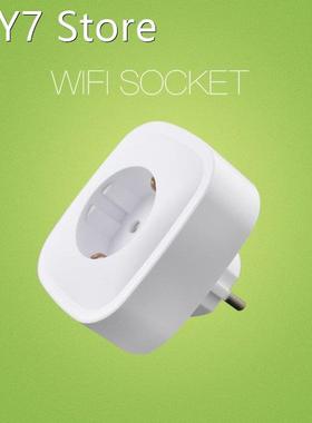 WiFi Smart Plug Socket EU plug 16A Power Monitor Timing Func