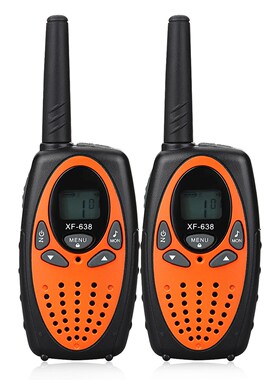 XF 638 Walkie Talkie 2PCS Handheld Two Way Intercom Portabl
