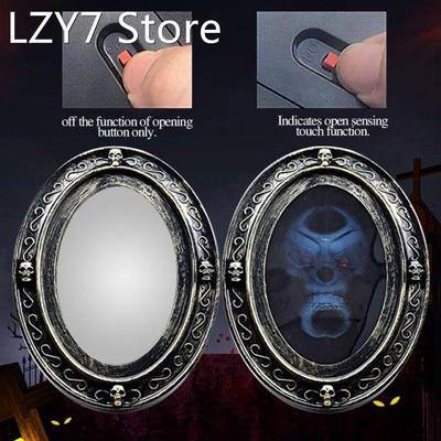 2020 Magic Haunted Mirror Motion Activated Scary Mirror For