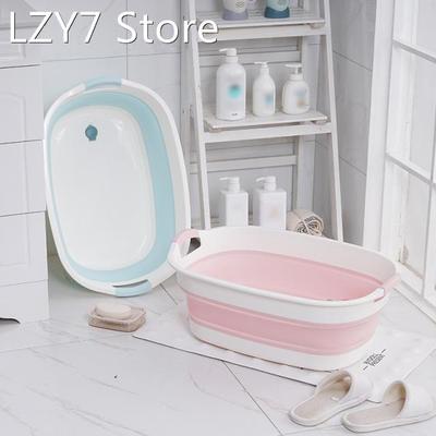 Portable Newborn Baby Folding Bath Tub Baby Swim Tubs Foldab