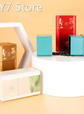 Rectangle Tea Storage Containers Tea Tins Food Storage Conta