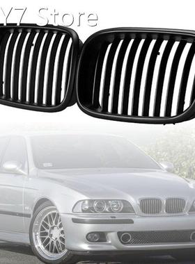 2Pcs OEM Style Car Front Black Wide Kidney Grille Grill for
