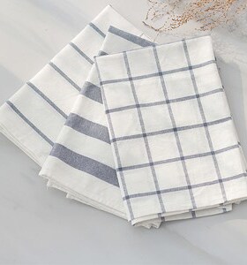 3pcs 46*65cm yarn dyed tea towel  cotton kitchen cloth f