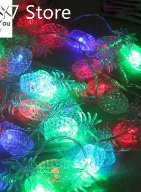 2.2 m 20 LED transparent pineapple shape Christmas decoratio