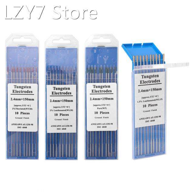 10pcs professional tungsten electrodes tig welding rods 150m