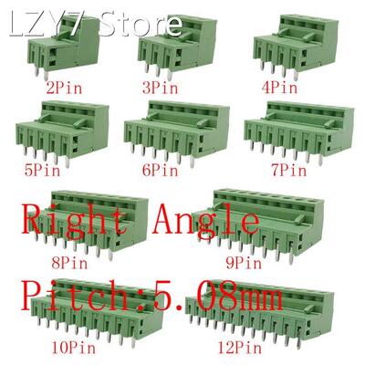 10Pairs 300V 10A 2EDG 5.08mm PCB Screw Terminal Block Connec