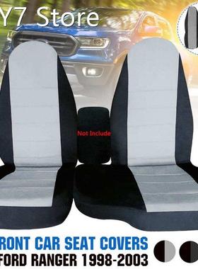 2X For Ford Ranger 60/40 High Back Seat Cover Front Car Seat