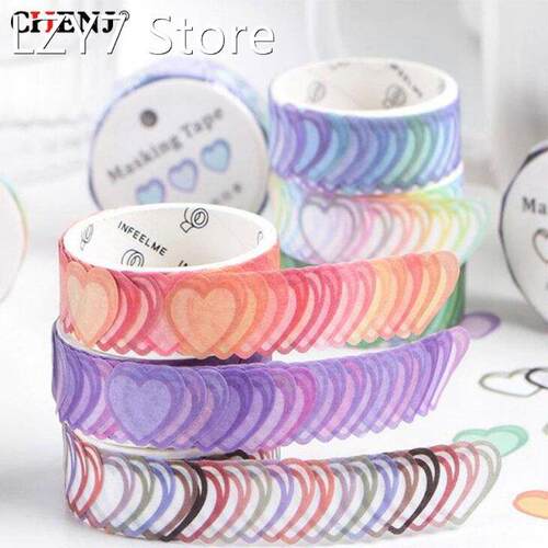 100pcs/Roll DIY Vintage Masking Tape Sticker Scrapbooking Pa